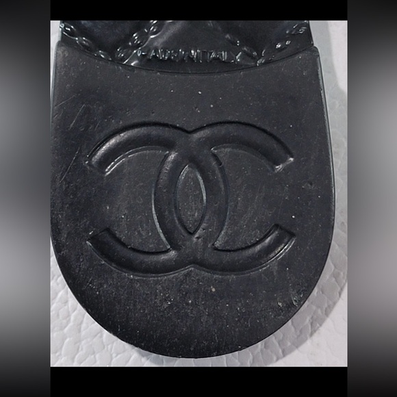 CHANEL Camellia flip flops sz 38eu 7.5US - Picture 10 of 11